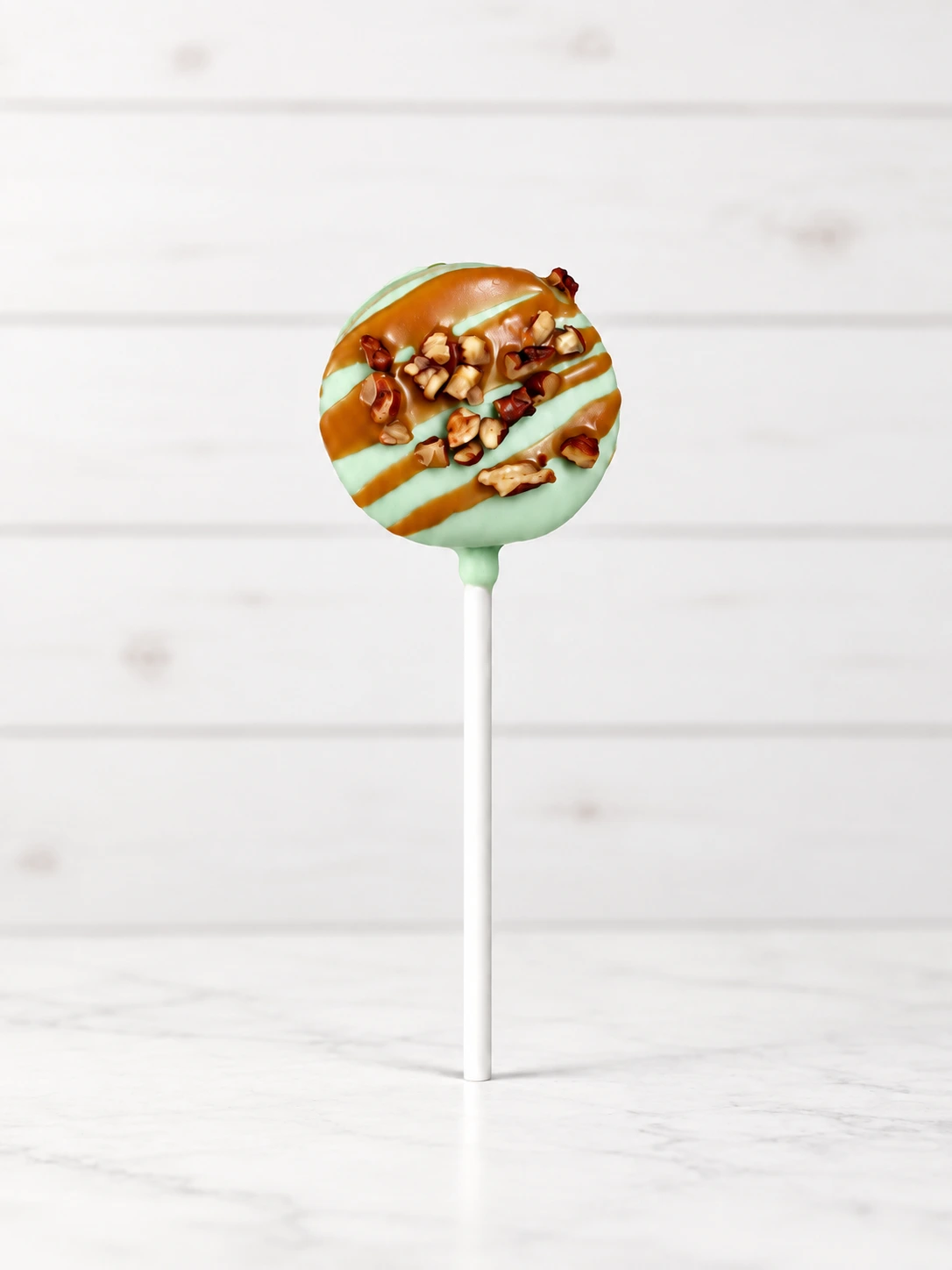 Caramel Apple cake pop
