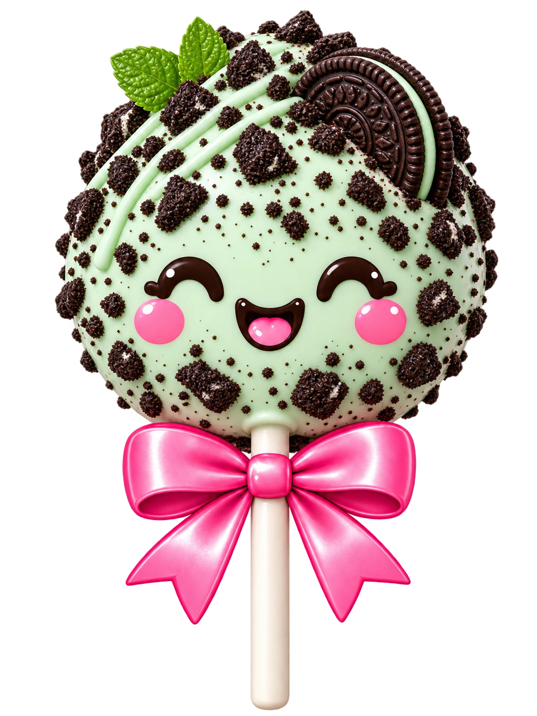 Peppermint Oreo mascot